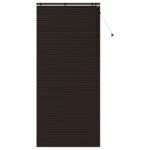 vidaXL Žalúzia Tmavohnedá 105 x 250 cm 35 mm Masívne Paulownia drevo – Obrázok 2