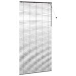 vidaXL Žalúzia Tmavohnedá 125 x 250 cm 35 mm Masívne Paulownia drevo – Obrázok 3