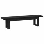 vidaXL Jedálenská lavička NOAIN 180 x 41 x 45 cm Masívna borovica – Obrázok 2