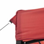 vidaXL Párty stan Vínovo červená 279 x 410 x 315 cm Oxfordská látka – Obrázok 7
