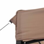 vidaXL Párty stan Hnedá 279 x 410 x 315 cm Oxfordská látka – Obrázok 7