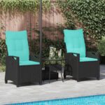 vidaXL Záhradná stolička 56 x 64 x 94 cm oceľ – Obrázok 3