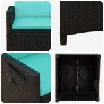 vidaXL Záhradná stolička 56 x 64 x 94 cm oceľ – Obrázok 8
