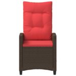 vidaXL Záhradné lehátko 56 x 60 x 112 cm oceľ – Obrázok 5