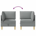 vidaXL Sofa s úložným priestorom Látka – Obrázok 10
