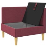vidaXL Sofa s úložným priestorom Látka – Obrázok 4