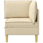 vidaXL Sofa s úložným priestorom Látka – Obrázok 6