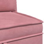 vidaXL Sofa s úložným priestorom Ružová Zamat – Obrázok 8