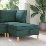 vidaXL Sofa s úložným priestorom Látka