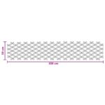 vidaXL Rozkladací trelážový plot 2 pcs Svetlohnedá 100 x 105 cm Bambus – Obrázok 10