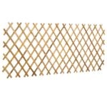 vidaXL Rozkladací trelážový plot 2 pcs Svetlohnedá 100 x 105 cm Bambus – Obrázok 6