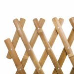 vidaXL Rozkladací trelážový plot 2 pcs Svetlohnedá 100 x 105 cm Bambus – Obrázok 7