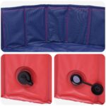 vidaXL Bazén pre psa Červená Ø200 x 30 cm Hustý PVC – Obrázok 4