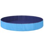 vidaXL Bazén pre psa Modrá Ø200 x 30 cm Hustý PVC – Obrázok 3