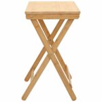 vidaXL Kuchynský stôl Prírodná 40 x 30 x 53,5 cm Bambus – Obrázok 6