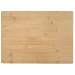 vidaXL Kuchynský stôl Prírodná 40 x 30 x 53,5 cm Bambus – Obrázok 8