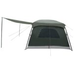 vidaXL Rodinný stan Armádna zelená 320 x 210 x 180 cm Polyester – Obrázok 6
