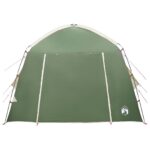 vidaXL Stan chata so strechou Zelená 210 x 210 x 138 cm Polyester – Obrázok 5