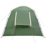 vidaXL Stan chata so strechou Zelená 210 x 210 x 138 cm Polyester – Obrázok 6
