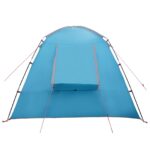 vidaXL Stan chata so strechou Modrá 210 x 210 x 138 cm Polyester – Obrázok 6
