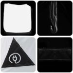 vidaXL Stan chata Biela s blackoutom 210 x 210 x 138 cm Polyester – Obrázok 10