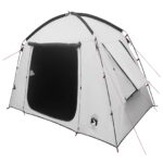 vidaXL Stan chata Biela s blackoutom 210 x 210 x 138 cm Polyester – Obrázok 2
