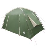 vidaXL Stan chata so strechou Zelená 300 x 210 x 156 cm Polyester – Obrázok 3