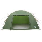 vidaXL Stan chata so strechou Zelená 300 x 210 x 156 cm Polyester – Obrázok 4