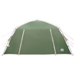 vidaXL Stan chata so strechou Zelená 300 x 210 x 156 cm Polyester – Obrázok 5