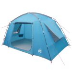 vidaXL Stan chata so strechou Modrá 300 x 210 x 156 cm Polyester – Obrázok 2