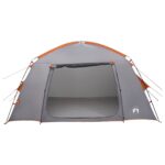 vidaXL Stan chata Šedá a oranžová 300 x 210 x 156 cm Polyester – Obrázok 4