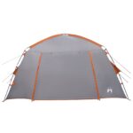 vidaXL Stan chata Šedá a oranžová 300 x 210 x 156 cm Polyester – Obrázok 5