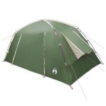 vidaXL Stan chata so strechou Zelená 400 x 210 x 180 cm Polyester – Obrázok 3