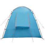 vidaXL Stan chata so strechou Modrá 400 x 210 x 180 cm Polyester – Obrázok 6