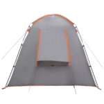 vidaXL Stan chata Šedá a oranžová 400 x 210 x 180 cm Polyester – Obrázok 6