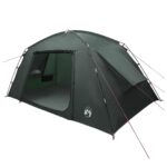 vidaXL Stan chata Armádna zelená 400 x 210 x 180 cm Polyester – Obrázok 2