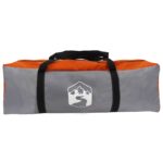 vidaXL Auto Stan Šedá a oranžová 239 x 210 x 210 cm Polyester a oceľ – Obrázok 8