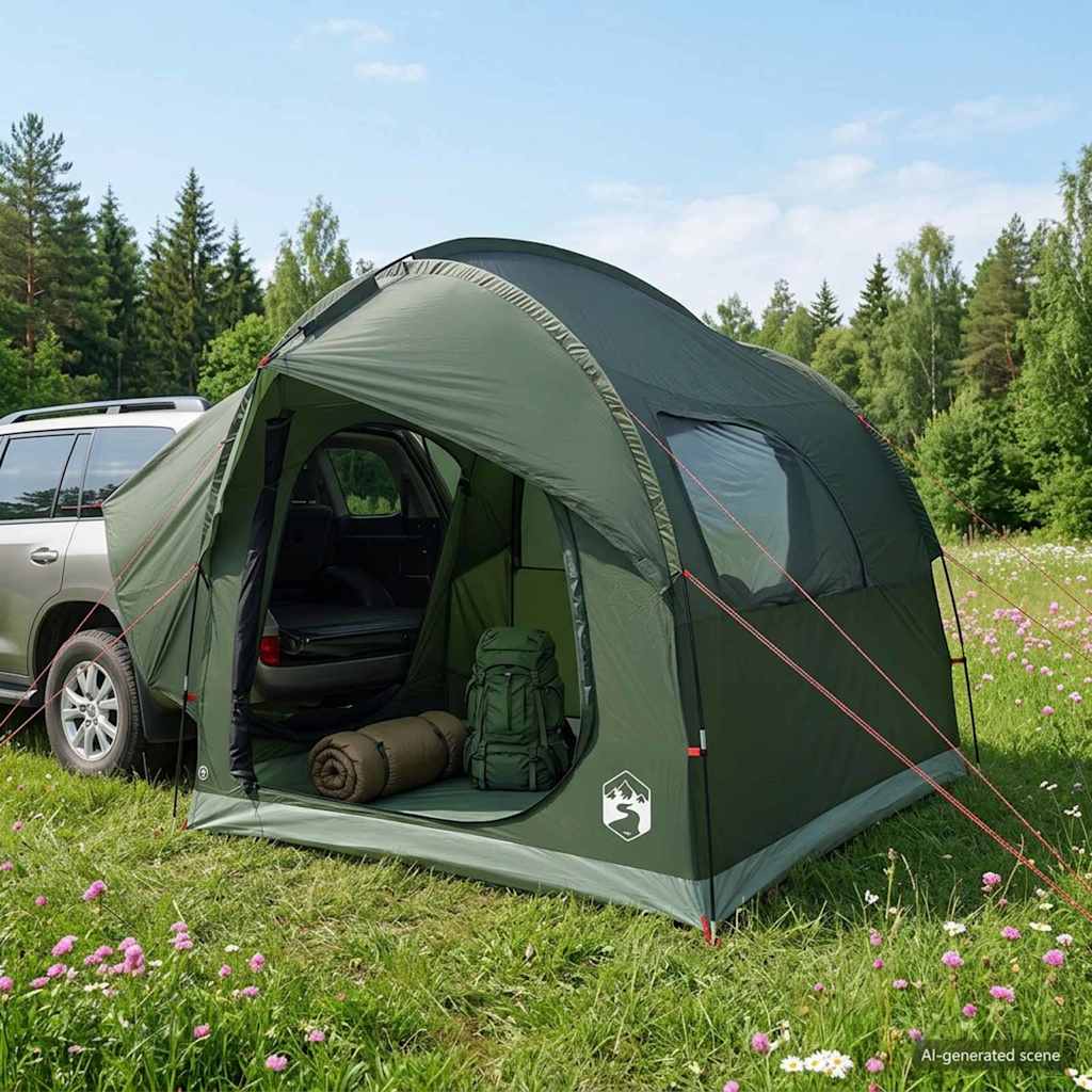 42028538_1.jpg vidaXL Auto Stan Armádna zelená 239 x 210 x 210 cm Polyester a oceľ – Obrázok 1