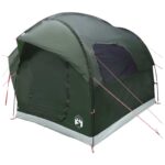 vidaXL Auto Stan Armádna zelená 239 x 210 x 210 cm Polyester a oceľ – Obrázok 3