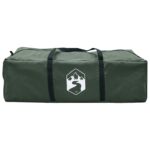 vidaXL Auto Stan Armádna zelená 239 x 210 x 210 cm Polyester a oceľ – Obrázok 8