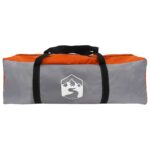 vidaXL Auto Stan Šedá a oranžová 200 x 170 x 170 cm Polyester a oceľ – Obrázok 7