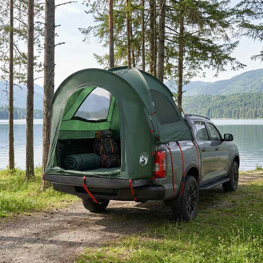 42028542_1.jpg vidaXL Auto Stan Armádna zelená 200 x 170 x 170 cm Polyester a oceľ – Obrázok 1