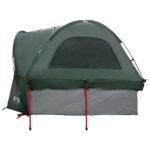 vidaXL Auto Stan Armádna zelená 200 x 170 x 170 cm Polyester a oceľ – Obrázok 5