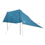 vidaXL Auto Stan so strechou Modrá 308 x 215 x 220 cm Polyester a oceľ – Obrázok 2