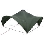 vidaXL Párty stan Armádna zelená 500 x 500 x 350 cm Polyester a oceľ – Obrázok 2