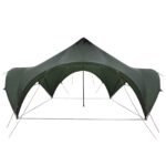 vidaXL Párty stan Armádna zelená 500 x 500 x 350 cm Polyester a oceľ – Obrázok 3