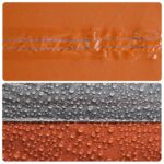 vidaXL Kempingový stan so strechou Šedá a oranžová 275 x 215 x 125 cm – Obrázok 11