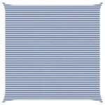 vidaXL Slnečná plachta Modrá a biela 7 x 7 m 100% polyester Oxford – Obrázok 2