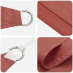 vidaXL Slnečná plachta Tehlová 6 x 2 m 100% polyester Oxford – Obrázok 4