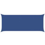 vidaXL Slnečná plachta Modrá 6 x 2,5 m 100% polyester Oxford – Obrázok 2